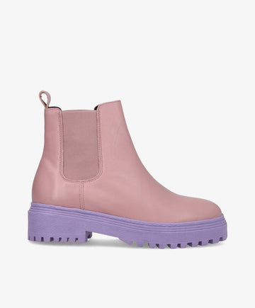 COIN LUX - boots - rose