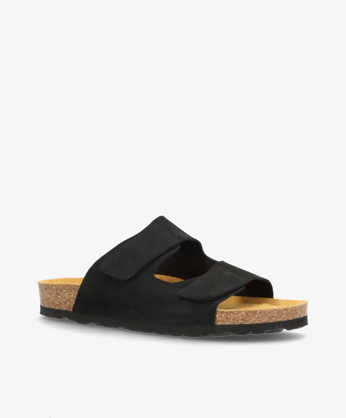 CENT S - Sort ruskind - Slip-ons Herre