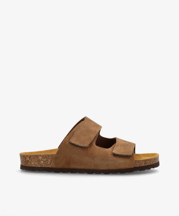 CENT S - Brun ruskind - Slip-ons Herre