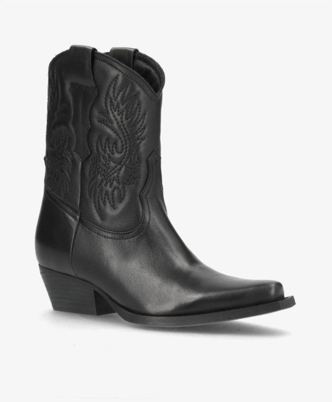 NELLIE T - Cowboy Støvle - Sort