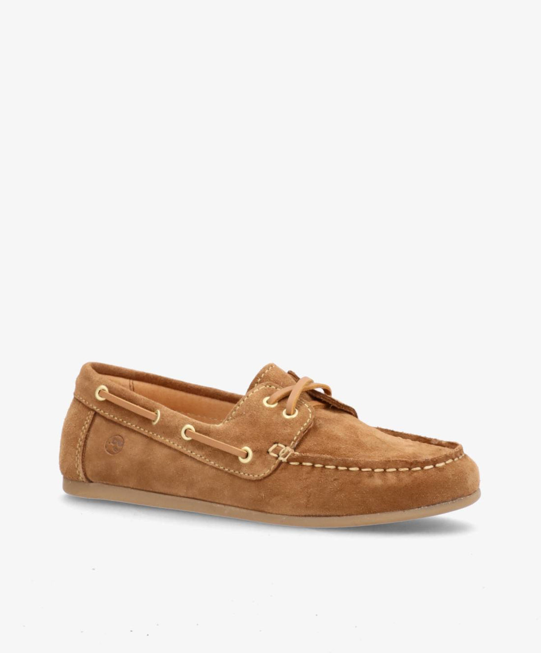 RAFTER S - Camel ruskind - Boat shoes Dame