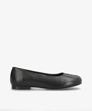 Preorder - lev. uge 39 - WHISBARE - Sort Læder - Barefoot Ballerina - Dame