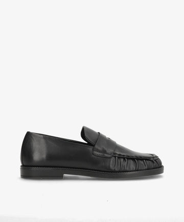 Preorder - lev. uge 39 - WHISPER WIDE - Sort Læder - Loafers - Dame